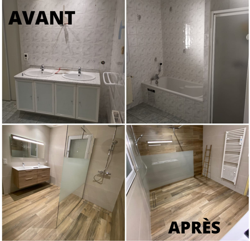 SDB AVANT APRÈS